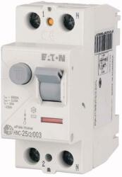Eaton HNC-25/2/003, Home áram-védőkapcsoló 6kA, 2P, 25A, 30mA, 'AC (EAT-194690)