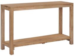 vidaXL Masă consolă, 120 x 35 x 75 cm, lemn masiv de tec (282850)
