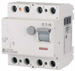Eaton HNC-40/4/003, Home áram-védőkapcsoló 6kA, 4P, 40A, 30mA, 'AC (EAT-194694)