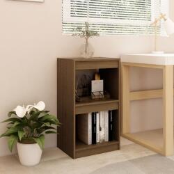 vidaXL Bibliotecă, maro miere, 40x30x71, 5 cm, lemn masiv de pin (808136) Biblioteca