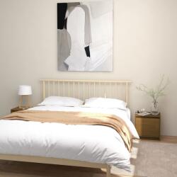 vidaXL Noptiere, 2 buc. , maro miere, 40x30, 5x40 cm, lemn masiv de pin (808120)
