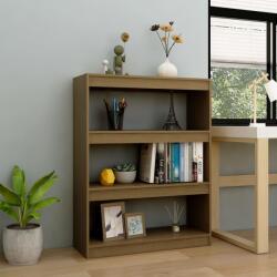 vidaXL Bibliotecă/Separator cameră, maro miere, 100x30x103 cm lemn pin (808216) Biblioteca