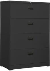 vidaXL Fișet, antracit, 90x46x134 cm, oțel (336297) Dulap arhivare