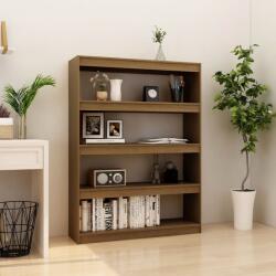 vidaXL Bibliotecă/Separator cameră maro miere 100x30x135, 5 cm lemn pin (808221) Biblioteca