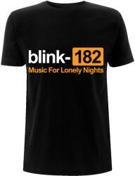 NNM Tricou bărbați Blink 182 - Lonely Nights - Negru - RTBLITSBLON
