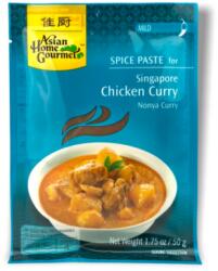 Asian Home Gourmet Szingapúri Csirke Curry Fűszerpaszta, 50gr (Asian Home Gourmet) (8886390204066  30/07/2026 (24db) 01/11/2026 (12db))