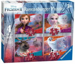 Ravensburger Disney - Jégvarázs 2 4 az 1-ben (030194)