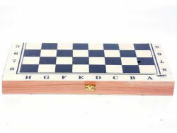 Magic Toys Fa sakk, festett táblával 24x24 cm (MKM950674)