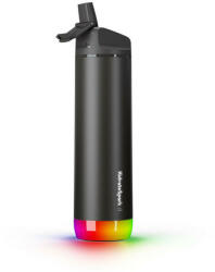 HidrateSpark Steel Smart fekete 620 ml