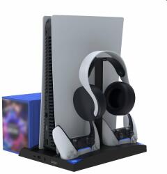 iPega P5013 dokkolóállomás PlayStation 5, Dualsense és Pulse 3D (PG-P5013)
