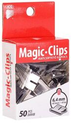 ICO Iratcsíptető kapocs ICO Magic Clips 6, 4mm 50 db/csomag (7570003000) - homeofficeshop