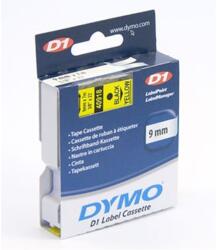 DYMO Feliratozó szalag DYMO D1 9mm x 7m sárga alapon fekete írásszín (S0720730) - homeofficeshop