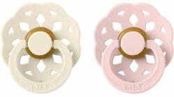 BIBS Boheme Natural Rubber Size 1: 0+ months cumi Ivory / Blossom 2 db