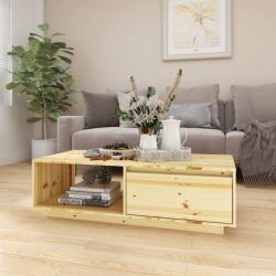 vidaXL Măsuță de cafea, 110x50x33, 5 cm, lemn masiv de brad (809881) Masa de cafea