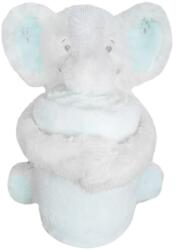 KikkaBoo Set paturia si jucarie Kikka Boo - Elephant Time (31103020119) Lenjerii de pat bebelusi‎, patura bebelusi