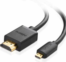 UGREEN Micro HDMI - HDMI kábel 3m - Fekete (30104)