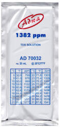 GreenWorks Kalibráló folyadék 1382 ppm - TDS mérő műszerhez - 20ml (999277)
