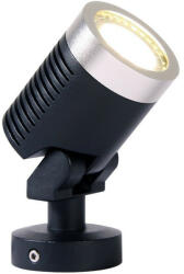 LightPro Kerti spotlámpa, Emerald 3, fekete, fehér LED lámpával, 100 x 95 x 60 mm, LightPro (106S)