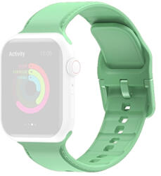 Curea din RUBBER Apple Watch 7 (45 mm) / 6 / SE / 5/4 (44 mm) / 3/2/1 (42 mm) verde deschis