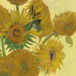 Ambiente Van Gogh Sunflower papírszalvéta 33x33cm, 20db-os - szep-otthon