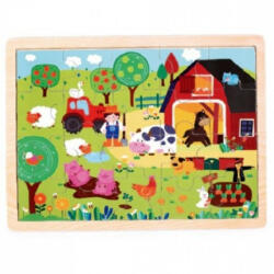 Topbright Animation Corporation Fa puzzle Tanyavilág (JH22257_1)