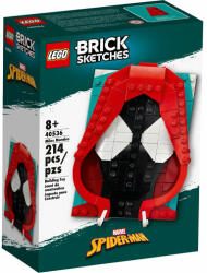 LEGO® Brick Sketches™ - Marvel Spider-Man - Miles Morales (40536)