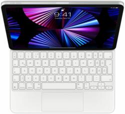 Apple Husa cu tastatura Apple Magic Keyboard pentru iPad Pro 11" (gen. 3) / iPad Air (gen. 4) Alb, layout US (MJQJ3LB/A) (MJQJ3LB/A)