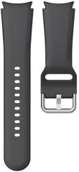 4wrist Óraszíj Samsung Watch4 - hez Silicone Black