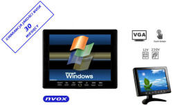 NVOX Monitor auto LCD de 8 inchi sau LCD independent cu ecran tactil VGA 12V 230V (NVOX PC 808T) - vexio