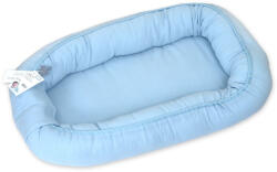 AMY - suport de dormit babynest, 70x45 cm, puzzle blue Lenjerii de pat bebelusi‎, patura bebelusi