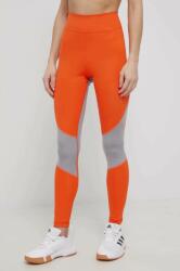 adidas by Stella McCartney leggins de antrenament HD9109 femei, culoarea portocaliu, modelator PPYY-LGD0JC_23X