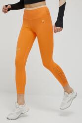 P. E Nation leggins de antrenament femei, culoarea portocaliu, cu imprimeu PPYY-LGD0YY_22X