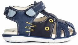 Geox sandale din piele pentru copii culoarea albastru marin PPYY-OBB0F5_59X
