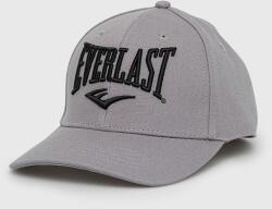 Everlast șapcă din bumbac culoarea gri, cu imprimeu PPYY-CAU0DU_09X