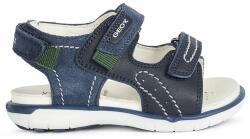 Geox sandale din piele pentru copii culoarea albastru marin PPYY-OBB0GG_59X