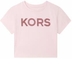 Michael Kors tricou de bumbac pentru copii culoarea roz PPYY-TSG0GM_03X