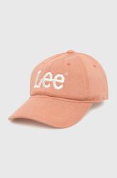 Lee șapcă culoarea portocaliu, neted PPYY-CAU09P_24X