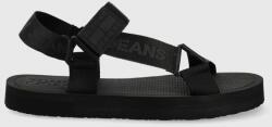 Tommy Jeans sandale barbati, culoarea negru PPYY-OBM230_99X