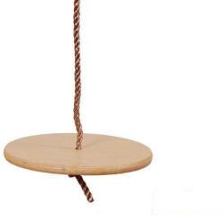 Inlea4Fun Fa tányérhinta Inlea4Fun WOODEN ROUND SWING (3T-H11)