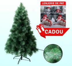 Mos Craciun Brad Artificial de Craciun 180cm + Lenjerie de pat Cadou - PBL180