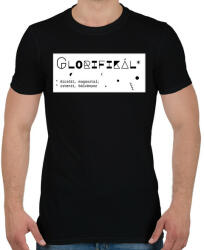 printfashion Glorifikál - Férfi póló - Fekete (6394259)