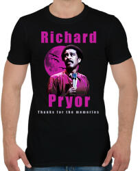 printfashion Richard Pryor Thanks for the memories - Férfi póló - Fekete (6390323)