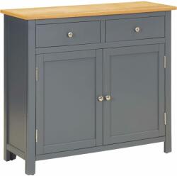 vidaXL Servantă, 90x33, 5x83 cm, lemn masiv de stejar (288637) Comoda