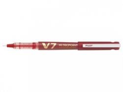 Pilot Roller reincarcabil V7 Hi-Tecpoint 0.7 mm Pilot rosu PBXC-V7-R-BG