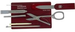 Victorinox Multifunkciós szerszámkészlet bankkártya formában, 10 funkcióval, Victorinox 0.7122. T2 Rubin
