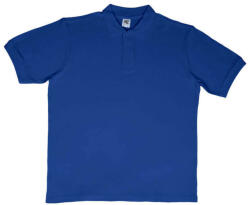 SG Lighting Férfi galléros póló rövid ujjú SG Cotton Polo - 5XL, Király kék