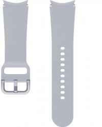 Samsung Bratara Samsung Sport Band S-M pentru Galaxy Watch 4 40mm Silver (et-sfr86ssegeu)