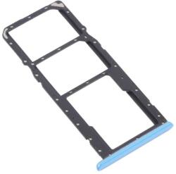  tel-szalk-192967531 Realme C21 / C21 RMX3201 / C21Y RMX3261 kék SIM kártya tálca (1 SIM kártyás telefonokhoz) (tel-szalk-192967531)