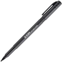  Marker permanent OHP IKON, varf mediu, 1 mm, negru (AY742501)