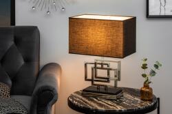 LuxD Design asztali lámpa Calanthe 56 cm ezüst